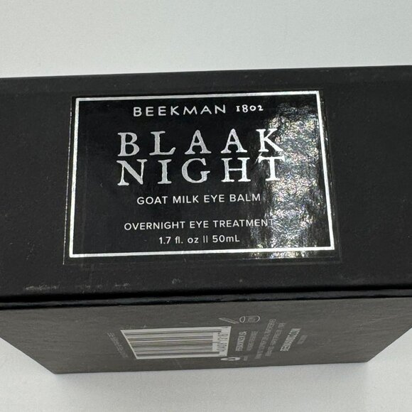 Beekman 1802 Blaak Night Goat Milk Eye Balm 1.7oz Overnight Eye Treatment - Picture 6 of 9